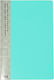Clipboard Flexible with 30 plastic sleeves Slides for Paper A4 Turquoise 1pcs