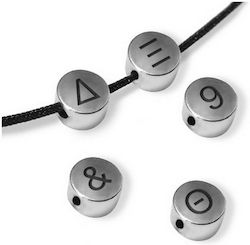Metallisches Schiebebuchstabe "π" 7mm/4,4mm Ø2mm Stk