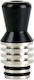 Reewape Drip Tip 510 Straight Concave Rs338 1 Τμχ Black
