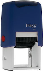 Ștampilă automată Traxx 9023 albastră 30x30mm