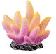 Aquarium Decoration Coral Purple Yellow 4.1x3.8cm