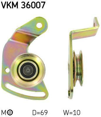 Tensioner Pulley Twingo VKM36007 X A C Base 69x15.62 0N134-129