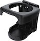 Car Cup Holder Foldable 1 Position with Adhesive Tape in Black Color
