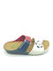 Women's Flat Sandals in White Color