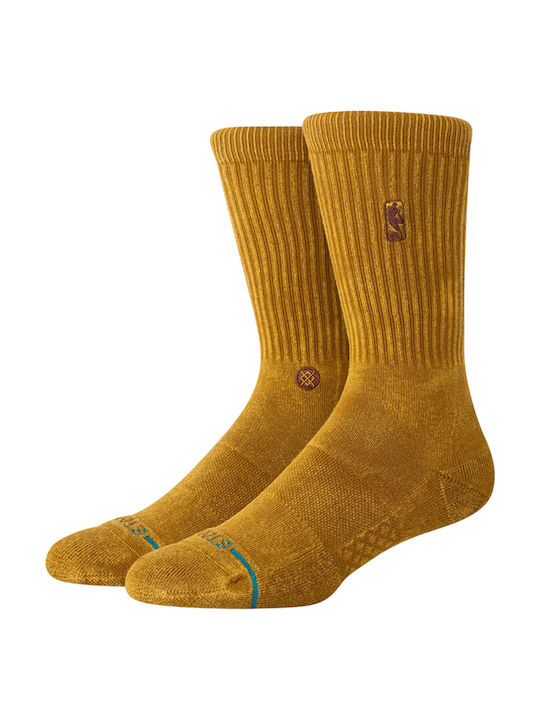 Stance Nba Logoman Wash Athletic Socks Brown 1 ...