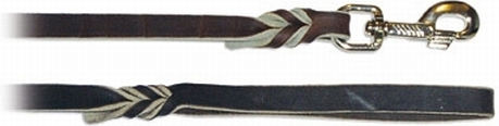 Schweikert Dog Leash/Lead Leather in Brown color