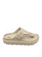 Flache Sandalen für Damen in Beige Farbe