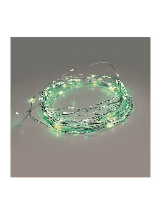 100 Lichterketten LED 10m. Grüne in Zeichenfolge 1Stück