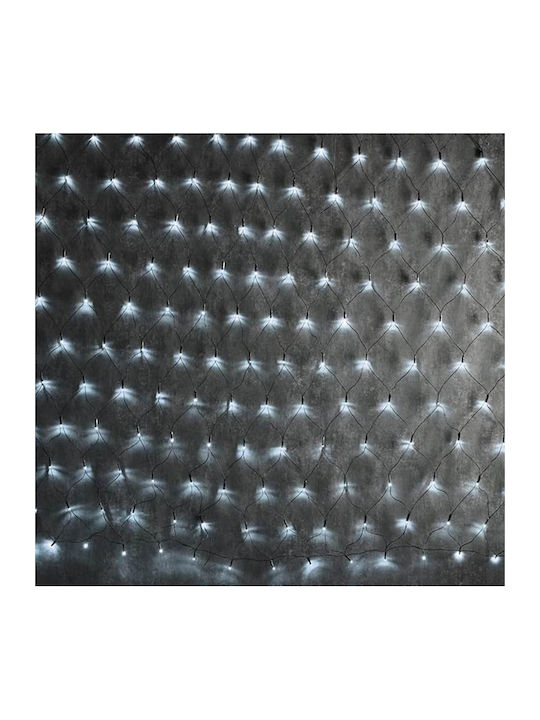 240 Lichterketten LED 2m. x 150cm Kaltes Weiß Typ Netz 1Stück