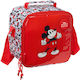 Mickey Mouse Clubhouse Школьска Термо Чанта За Храна За Ръка Червена Mickey 20x15x20см
