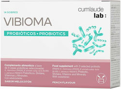 Cumlaude Lab Vibioma 14 φακελίσκοι Ροδάκινο Cumlaude Lab Vibioma 14 φακελίσκοι Ροδάκινο
