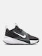 Court Team Hustle D 12 Kids Sports Shoes Basketball with Laces Black