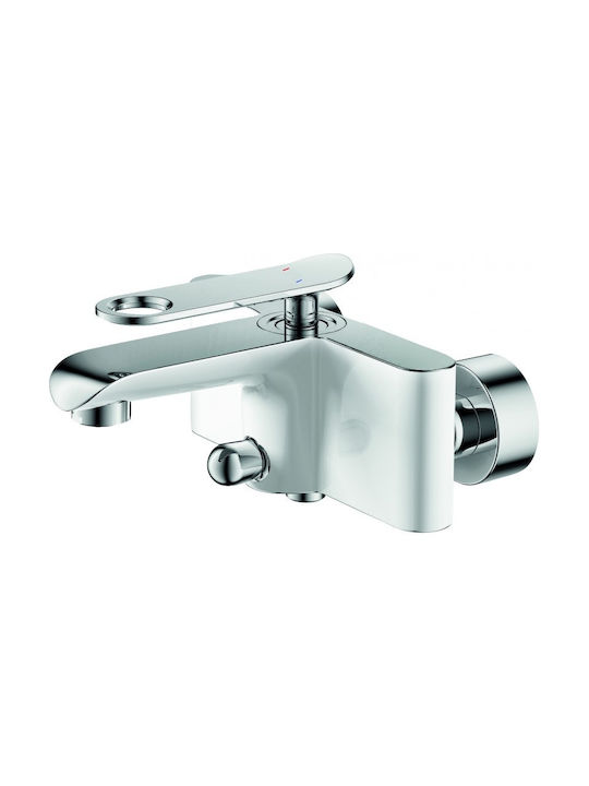Inter Ceramic Mixing Shower Shower Faucet White