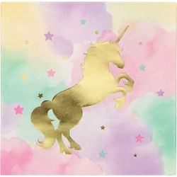 Unicorn Sparkle Lunch Napkins 33 cm 16 pcs