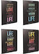 Uni Pap Notebook Ruled A4 40 Sheets 1pcs (Μiscellaneous Designs/Colors)
