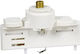 Eurolamp Ράγα Στερέωσης για Φωτιστικά Λευκή 145-59117
