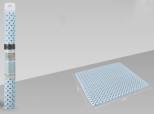 Galifas Non-Slip Bath Mat Square GB-585420-2 Blue 53x53cm