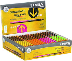 Μολύβι Lyra Graduate Duo Sign Γραφίτη Hb Neon Orange + Black Μολύβι Lyra Graduate Duo Sign Γραφίτη Hb Neon Orange + Black