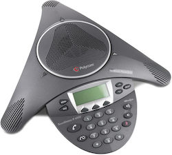 Polycom Soundstation IP 6000 Konferenzstation PoE LCD-Display SIP 4 Meter Reichweite Bis zu 10 Teilnehmer in der Konferenz Schwarz