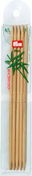 Νο4.5 Καλτσοβελόνες Πλεξίματος Bamboo Φυσικό 10...