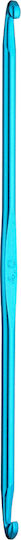 Double-Ended Tunisian Crochet Hook Aluminum 2 Tips No.4 15cm 195274 Prym