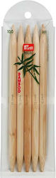 Νο10 Καλτσοβελόνες Πλεξίματος Bamboo Φυσικό 100...
