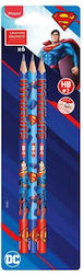 Maped Superman Pencil Set 6pcs Maped Superman Pencil Set 6pcs