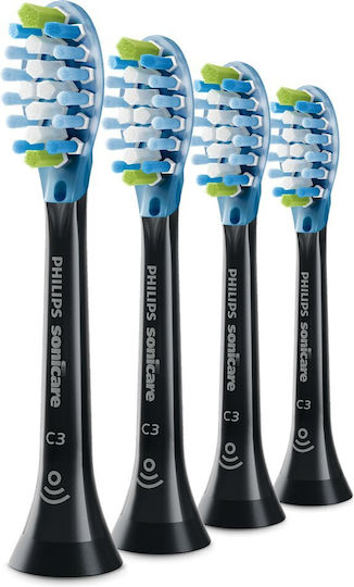 Philips Sonicare C3 Premium Plaque Defence Ανταλλακτικά για Black HX9044/88 4τμχ