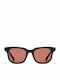 Hawkers Oasis Unisex Γυαλιά Ηλίου με Ασημί Κοκκάλινο Σκελετό και Ασημί Καθρέφτη Φακό
