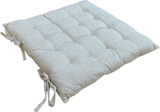Linea Home Gartenstuhlkissen Beiges 40x40cm