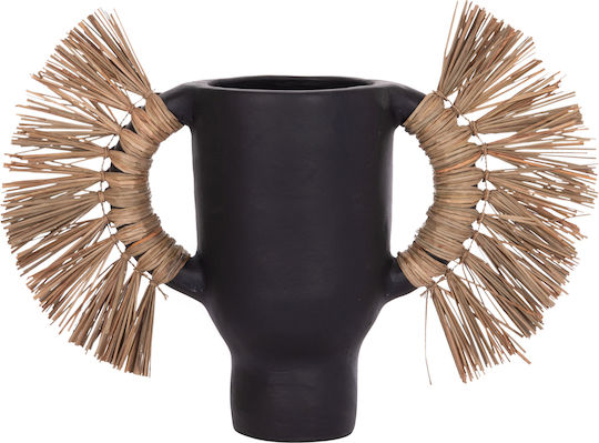 Freebox Decorative Vase Black 55x19x34cm