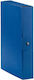 Esselte File Box Fiber Button 6cm C2605 Blue