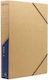 Aktenbox 25x33x5cm Umweltfreundlich Elastisch Blau