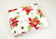Kappa Decor White Velvet Poinsettia Fabric 150 cm x 2 m White