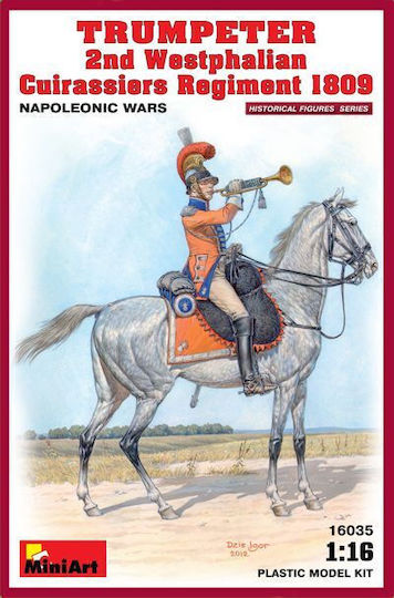 1/16 Trumpeter 2nd Westphalian Cuirassiers Regiment 1809