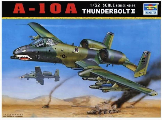 Trumpeter Fairchild A-10 A Thunderbolt II Maßstab 1:32 02214