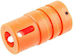 Aip Orange Plastic Flash Hider Ak Series