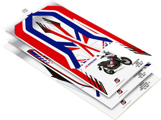Protective Sticker Full Set Uniracing Honda X-ADV 750 D ABS 2017 2020