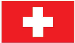 Schweizer Flagge Polyester Durchlöchert Schweizer Flagge Polyester Durchlöchert