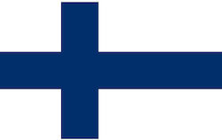 Finland Flag Polyester