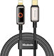 Mcdodo Ca-6670 Braided USB-C to Lightning Cable 36W Μαύρο 1.2m