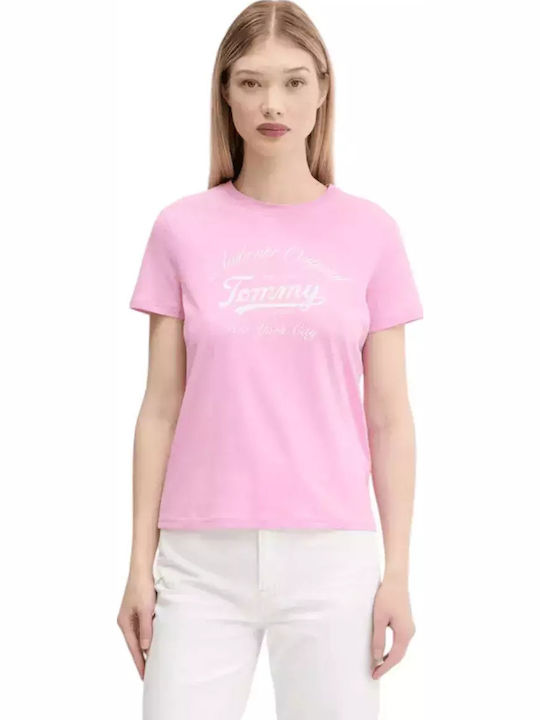 Tommy Hilfiger Essential Women's T-shirt Pink