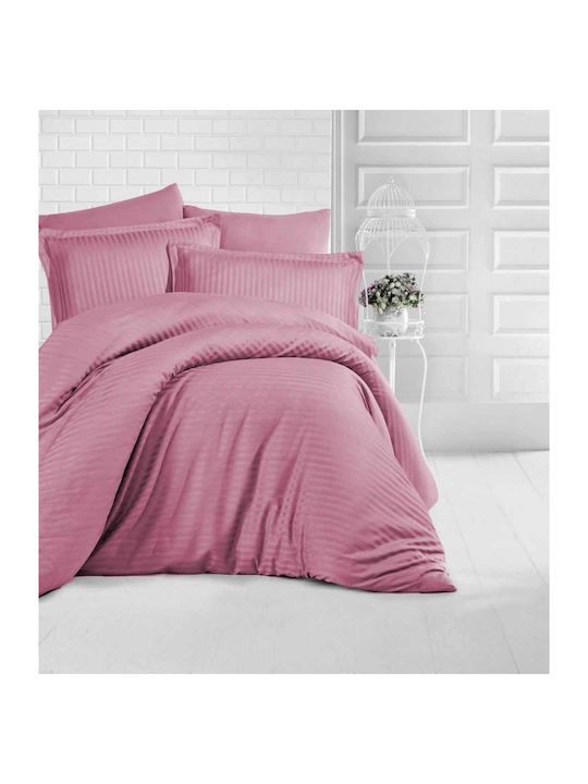 Linea Home Duvet Cover Single 160x240 Soft Satin