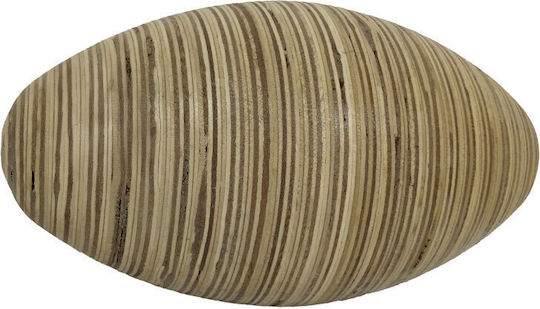 Inthebox Cebo L Decorative Ball 15x15x27 Natural Wood 2 Pieces 032609