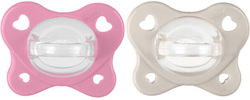 Chicco Physioforma Πιπίλες Σιλικόνης Pink / Bei...