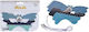 Kinder Papiermasken Set/8 Boot