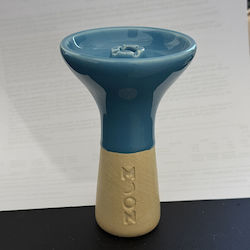 X Moon Phunnel Shisha Kopf Hellblau