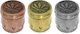 Grinder Τρίφτης 43mm Leaf 4 Parts