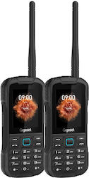 Gigaset GLX8 Active Duo Dual SIM Mobile with Buttons Black Gigaset GLX8 Active Duo Dual SIM Mobile with Buttons Black