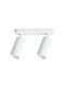 Eko Light Διπλό Σποτ με Ντουί GU10 σε Λευκό Χρώμα